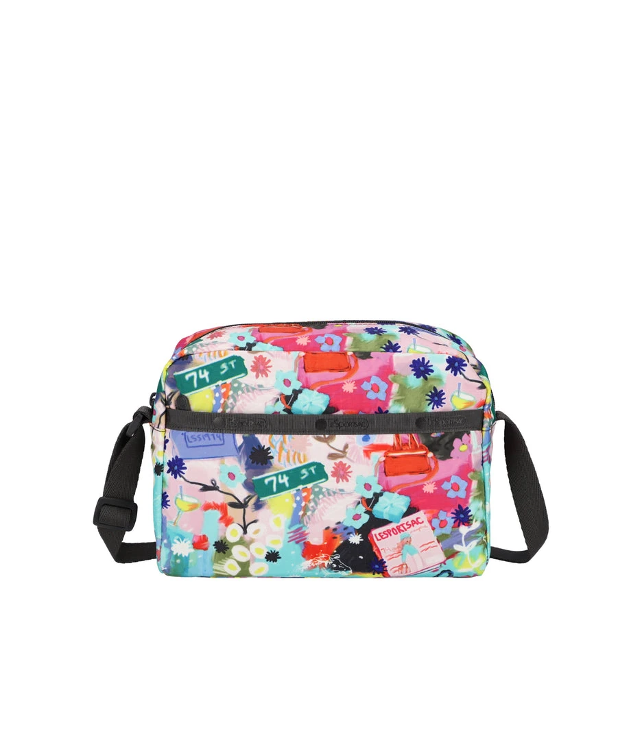 LeSportsac Exclusive! Painterly Spring Daniella Crossbody 3 LeSportsac Exclusive! Painterly Spring Daniella Crossbody