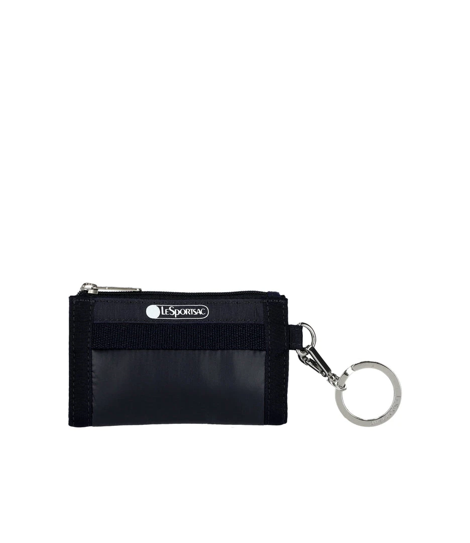 LeSportsac Sheen Zip Card Case Black Bags 3 LeSportsac Sheen Zip Card Case Black Bags