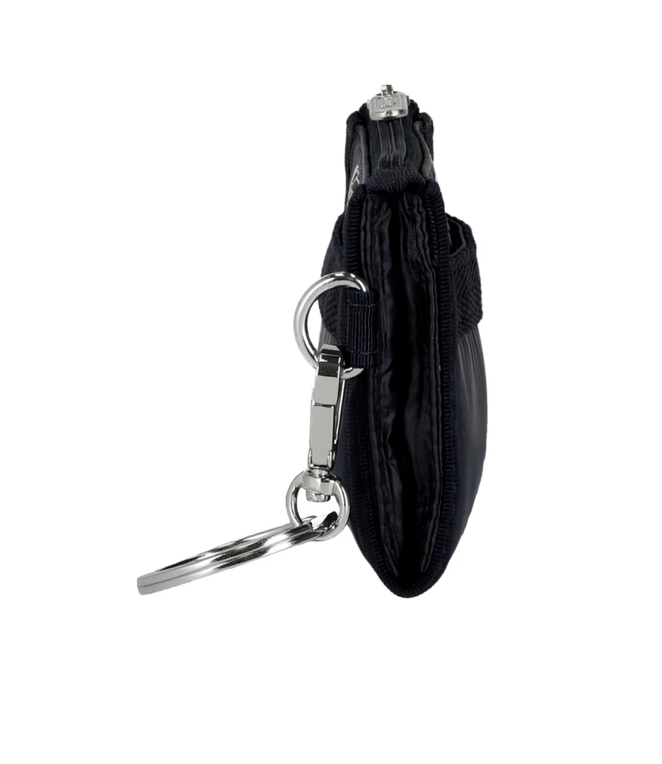 LeSportsac Sheen Zip Card Case Black Bags 5 LeSportsac Sheen Zip Card Case Black Bags