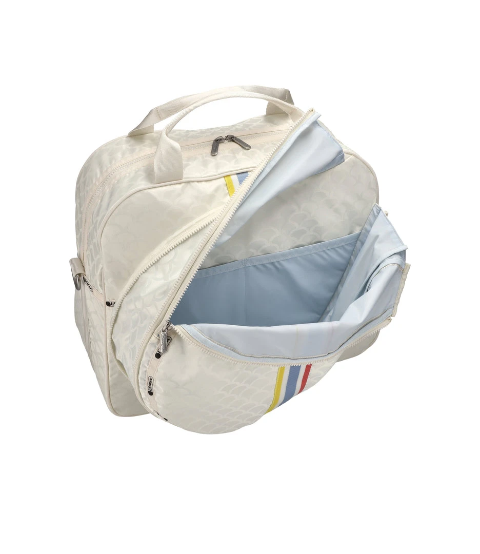 LeSportsac AEC Striped Tennis Bag Totes 8 LeSportsac AEC Striped Tennis Bag Totes