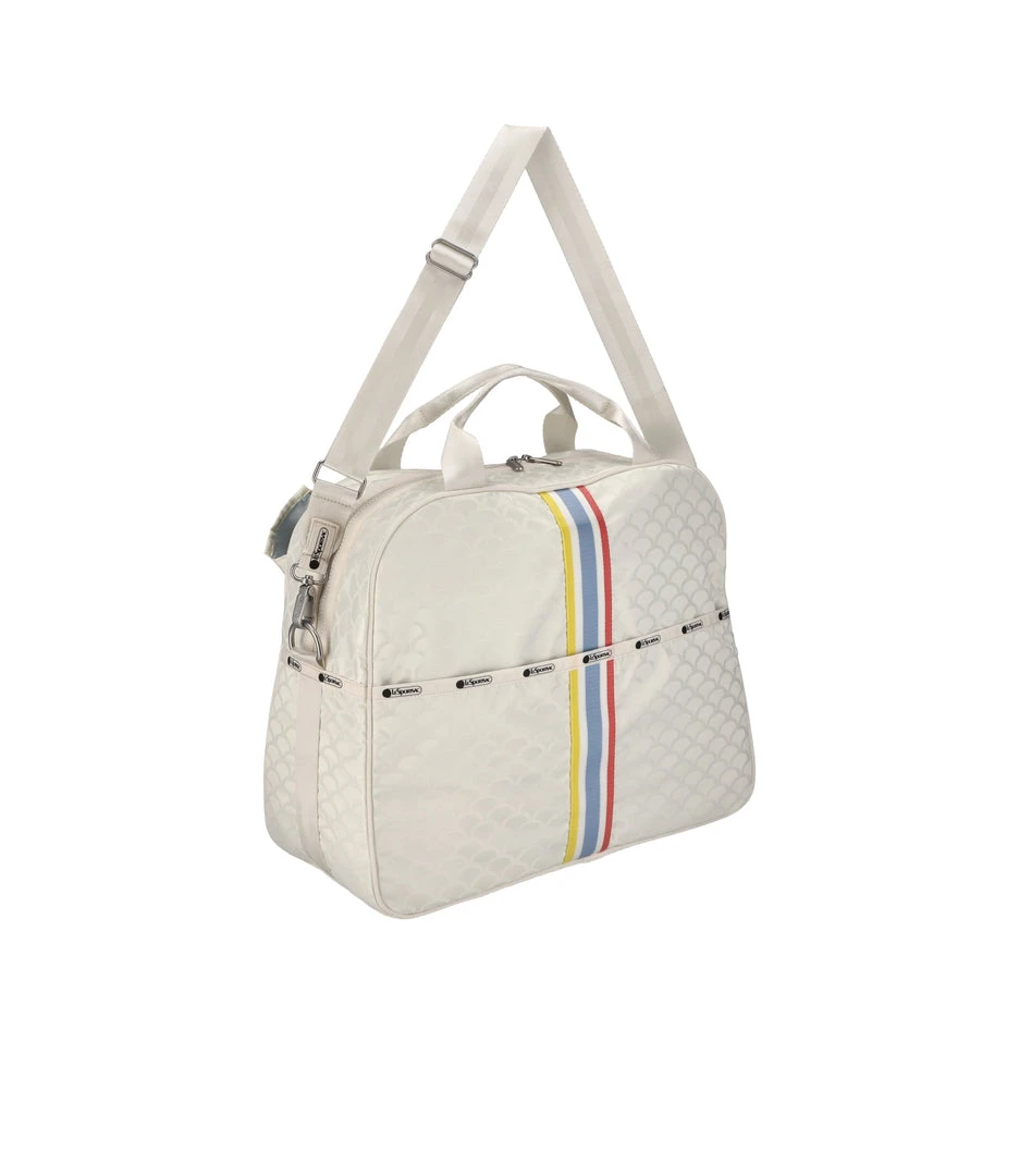 LeSportsac AEC Striped Tennis Bag Totes 4 LeSportsac AEC Striped Tennis Bag Totes