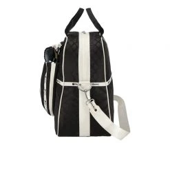 LeSportsac AEC Striped Tennis Bag