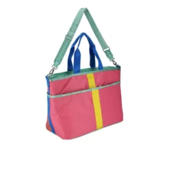 LeSportsac AEC Striped Large Zip Tote