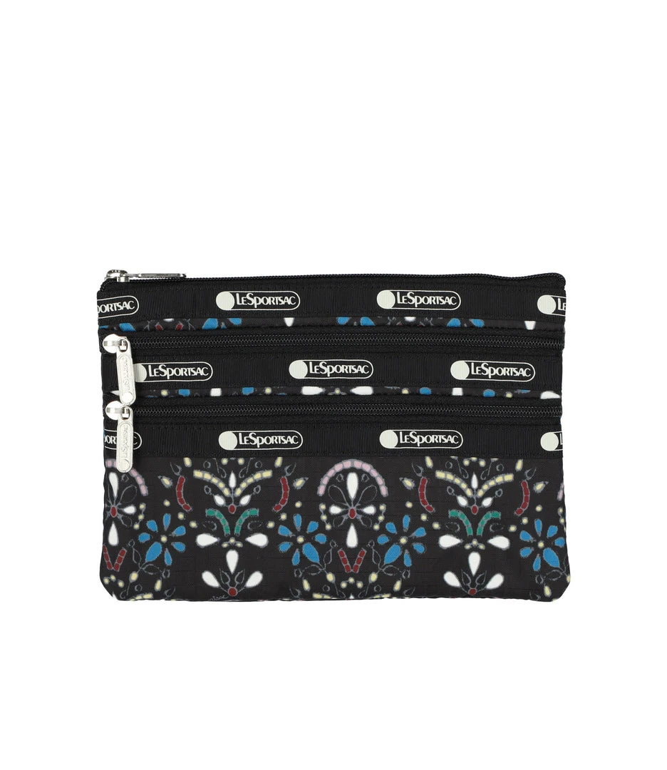 LeSportsac 3-Zip Cosmetic Accessories 3 LeSportsac 3-Zip Cosmetic Accessories